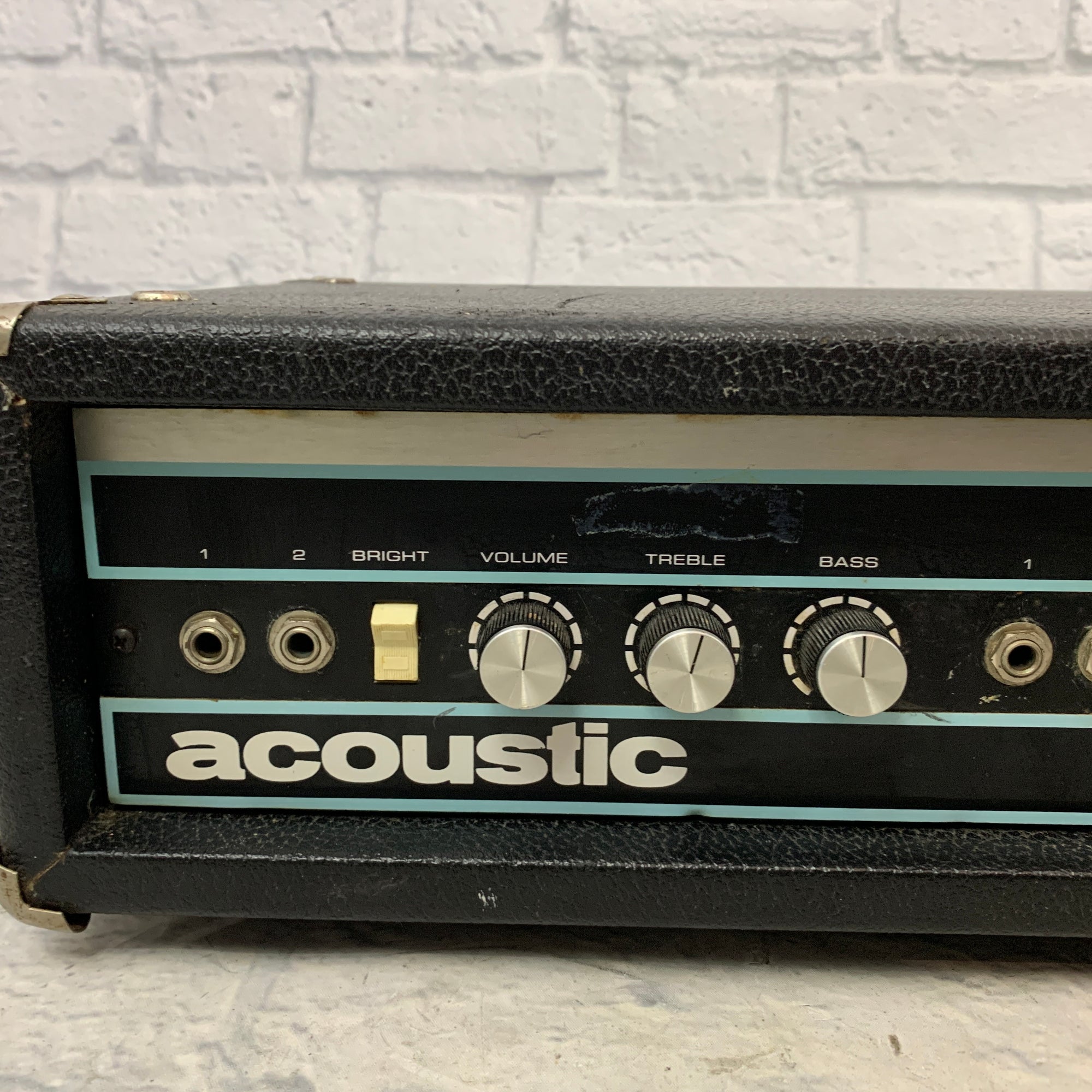 Vintage 1970s Acoustic 150 Bass Head