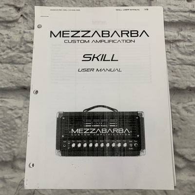 Mezzabarbra Skill 30 Guitar Head /w Fitted Bag