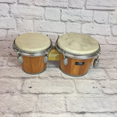 TKO Percussion Wood Bongos