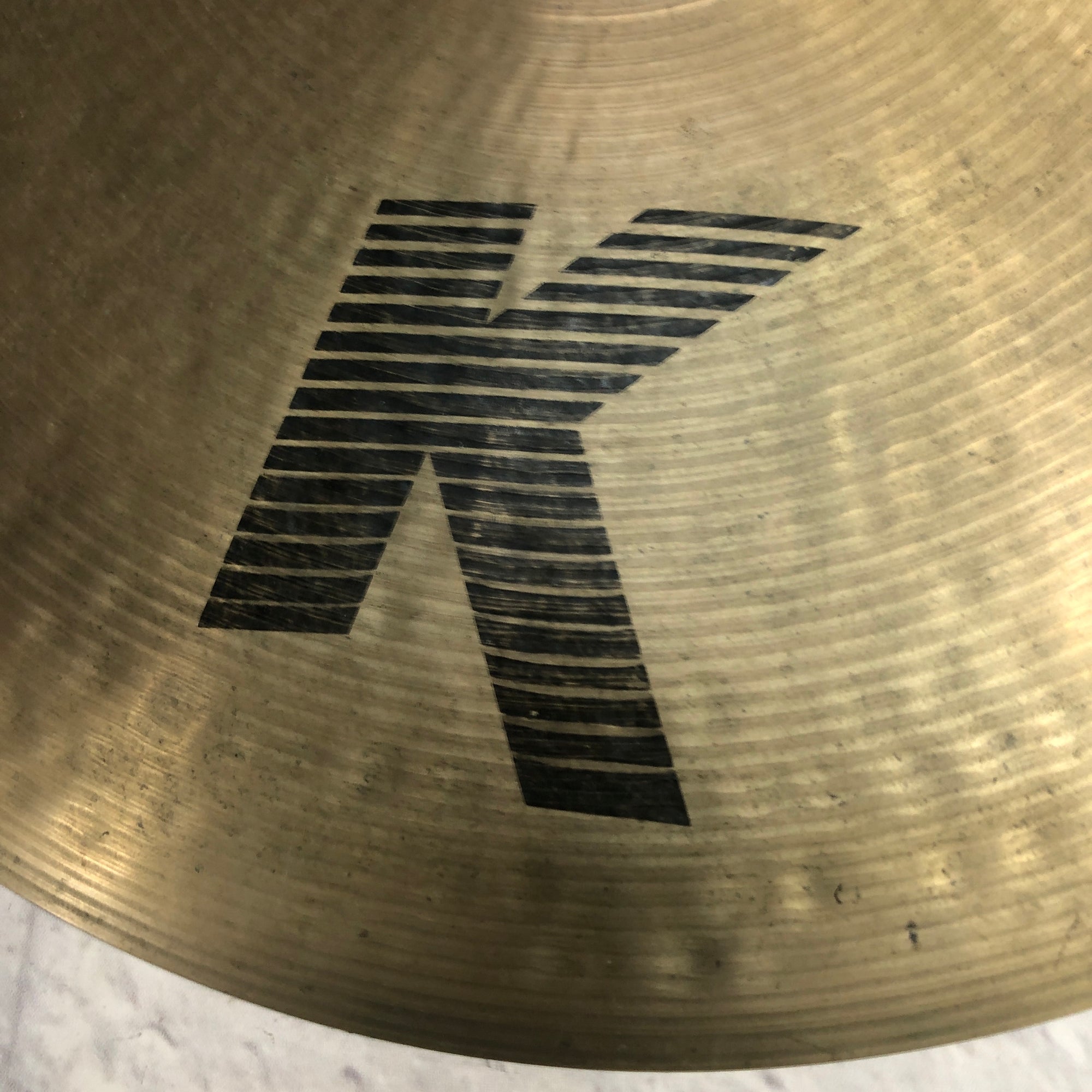Zildjian 20 K Ride Cymbal with Rivet Holes - Evolution Music