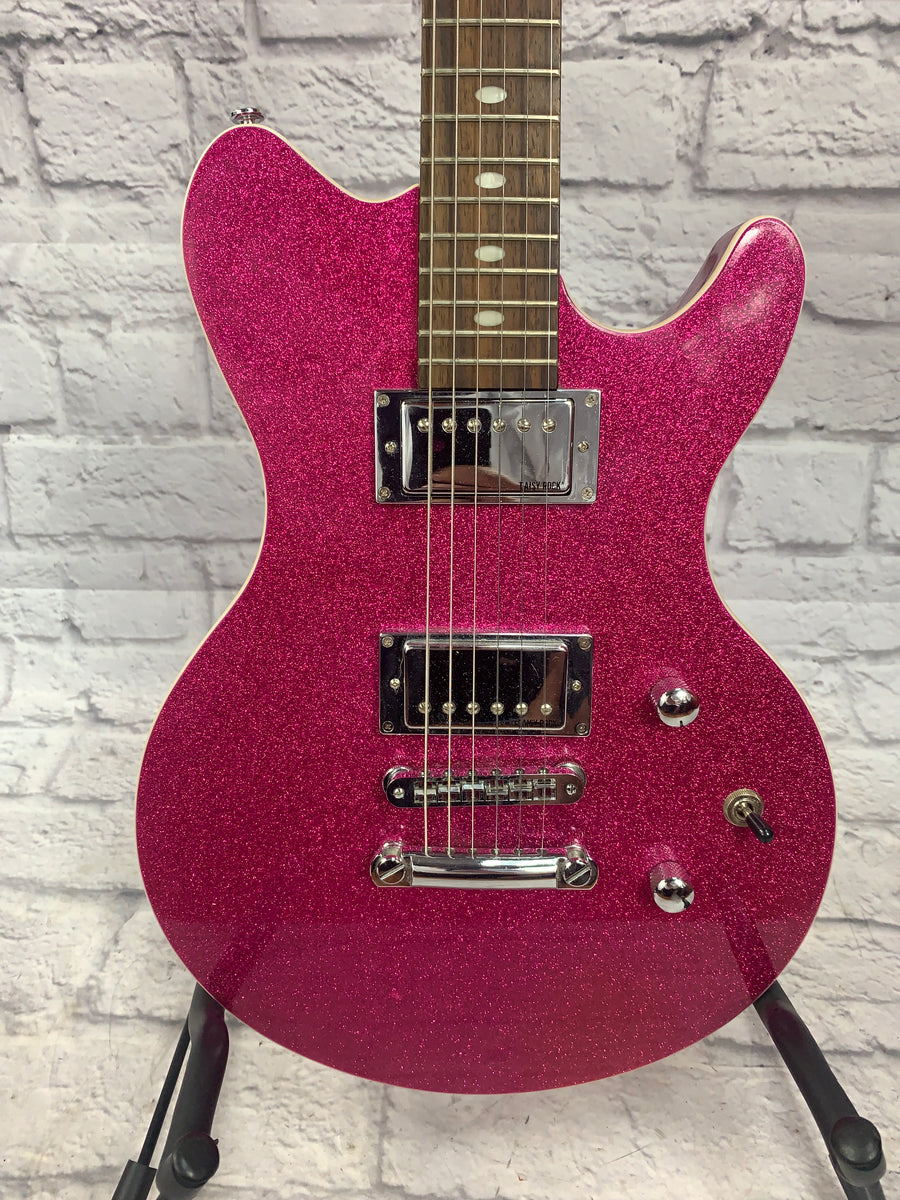 Daisy Rock Siren Pink Sparkle Electric Guitar