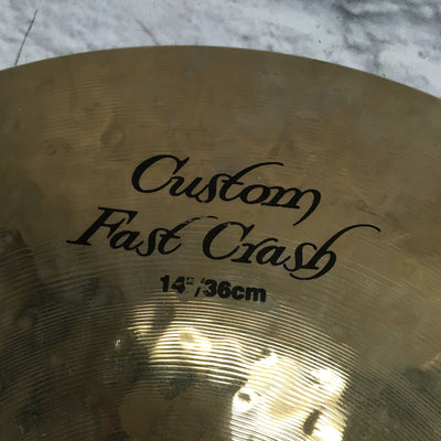 Zildjian 14in K Custom Fast Crash Cymbal