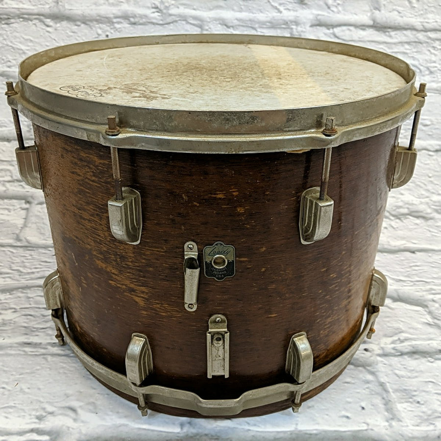 Vintage 1950s Leedy 12 x 15 Mahogany Project Snare