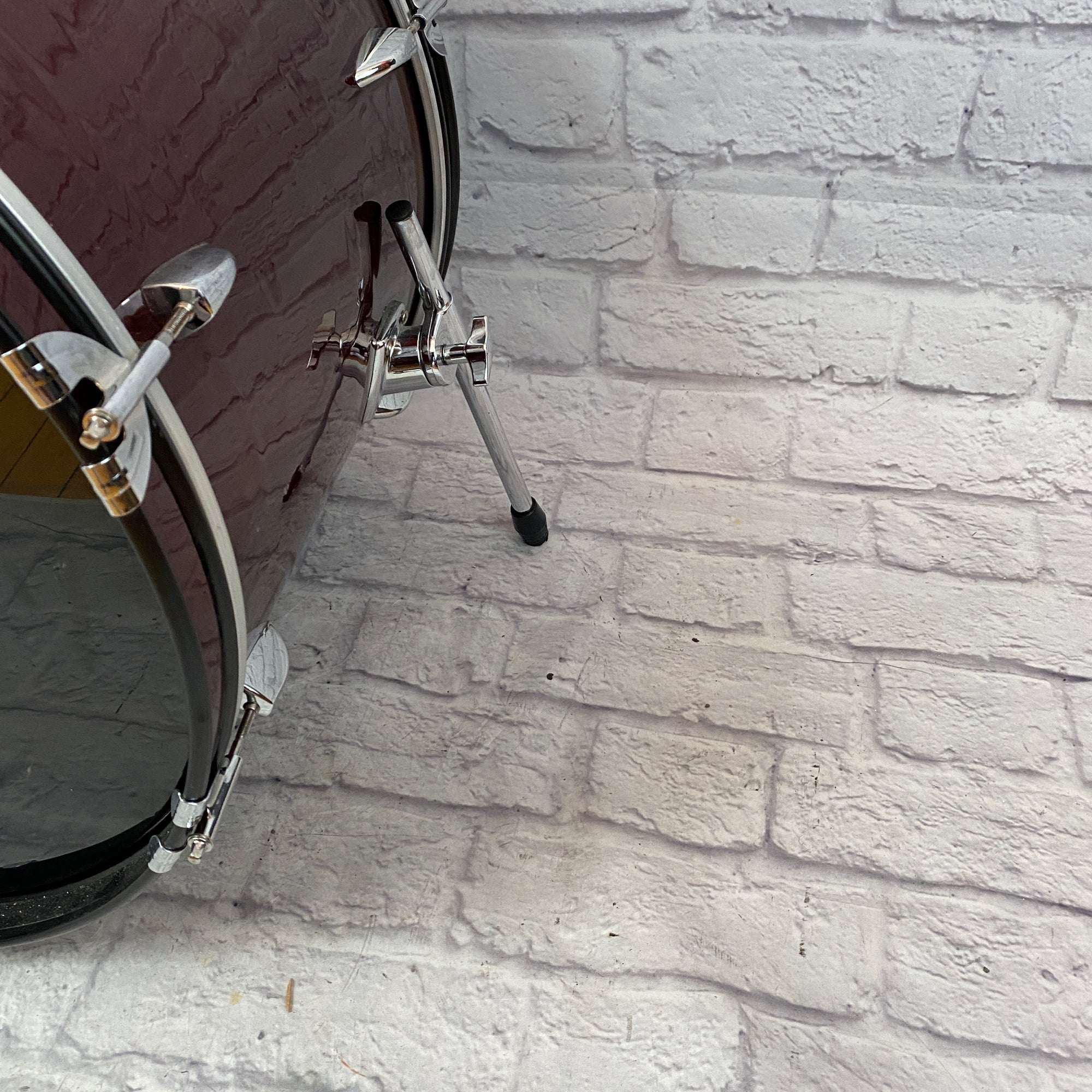 PDP Pacific Drums Red 4 Piece Drum Kit