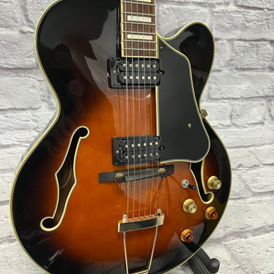 Ibanez Expressionist AFJ95 Archtop Electric Guitar w Hard Case