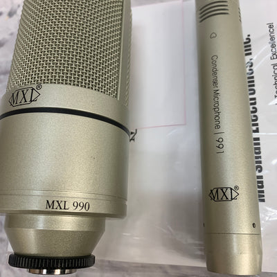 MXL 990 / 991 Condenser Microphone Set