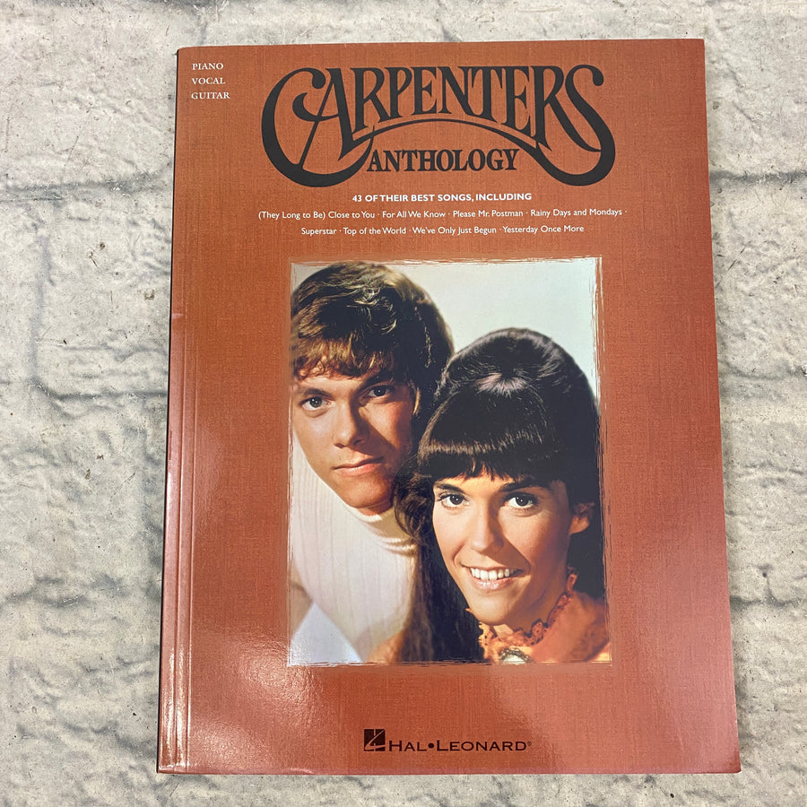 Hal Leonard Carpenters Anthology Piano/Vocal/Guitar Book