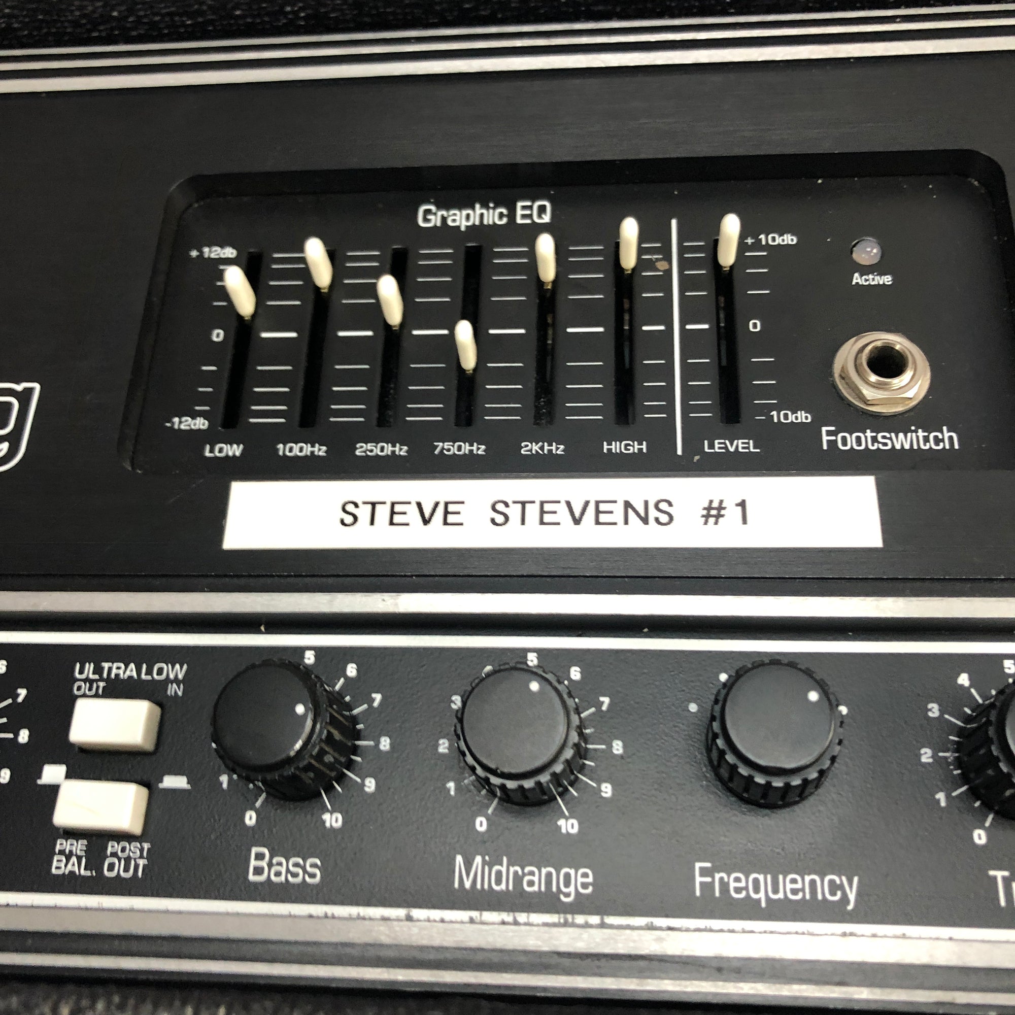Ampeg SVT-II Tube Bass Amp Head Steve Stevens - Evolution Music
