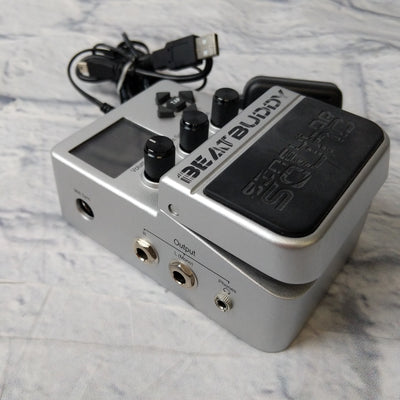 Singular Sound Beat Buddy Drum Machine Pedal w/AC Adapter and USB Cable