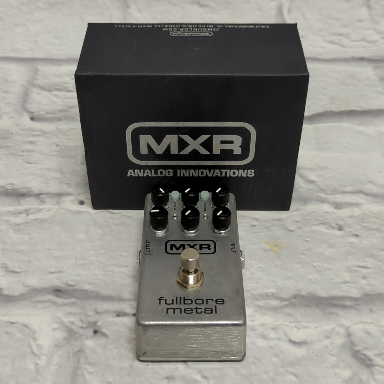 Dunlop MXR M-116 Fullbore Metal Pedal