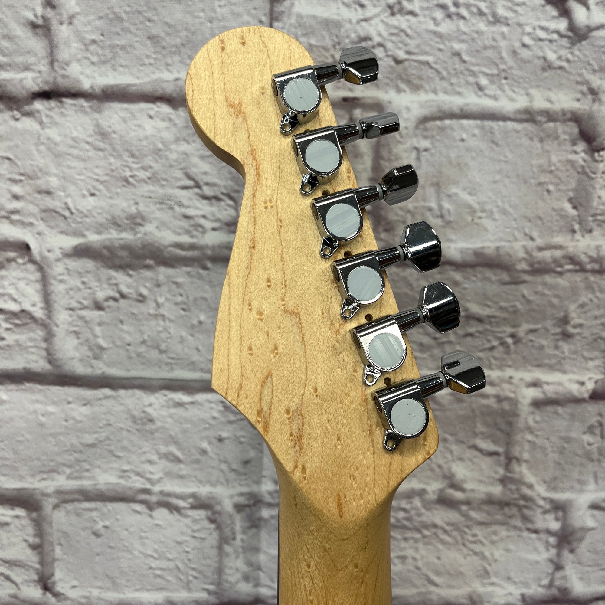 Unknown Partscaster Strat Mexican Body and Electronics Electric Guitar - black MIM