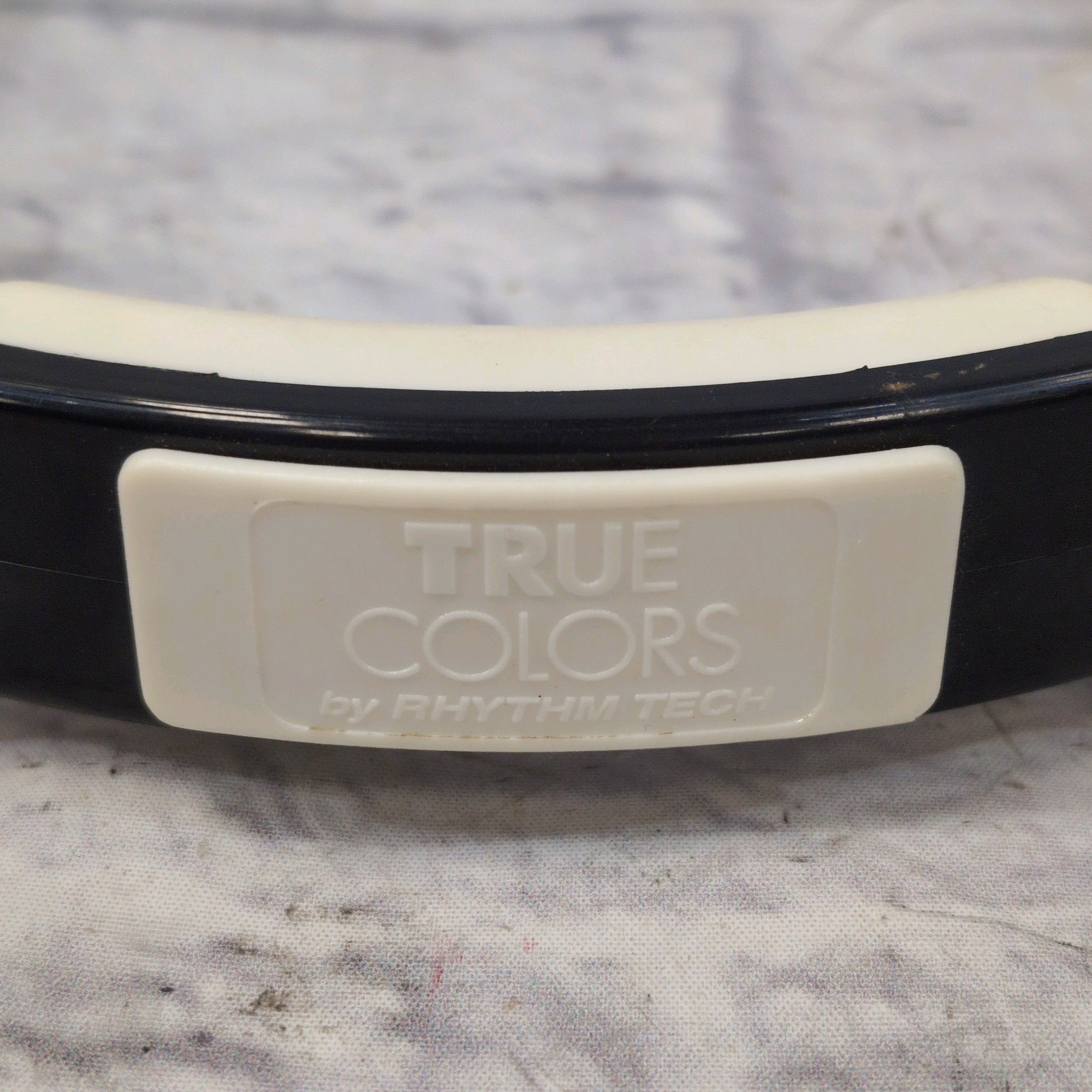 RhythmTech True Colors Black 10" Double Row Tambourine