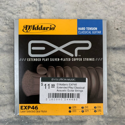 D'Addario EXP46 Extended Play Classical Acoustic Guitar Strings