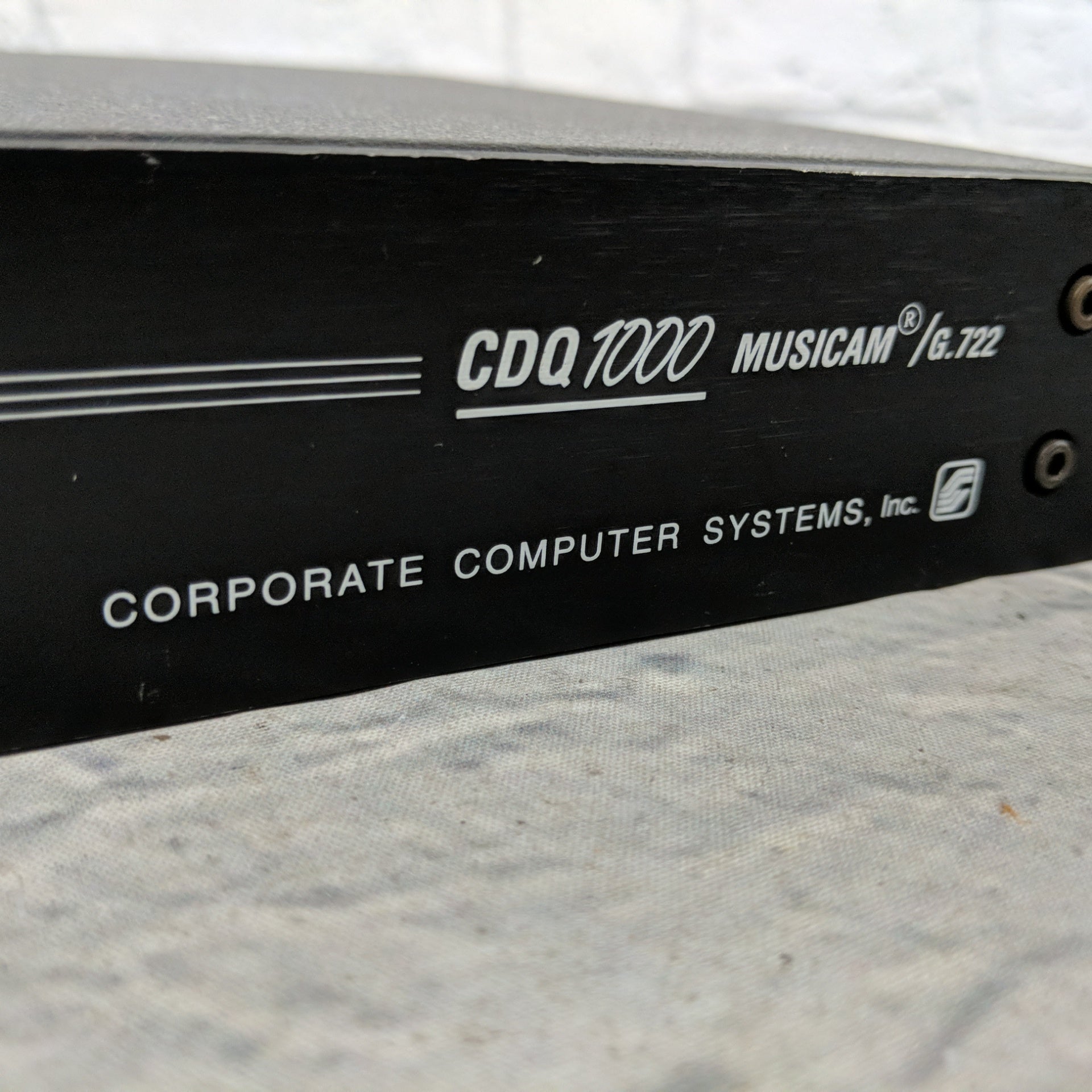 Corporate Computer Systems CDQ1000 Musicam G.772
