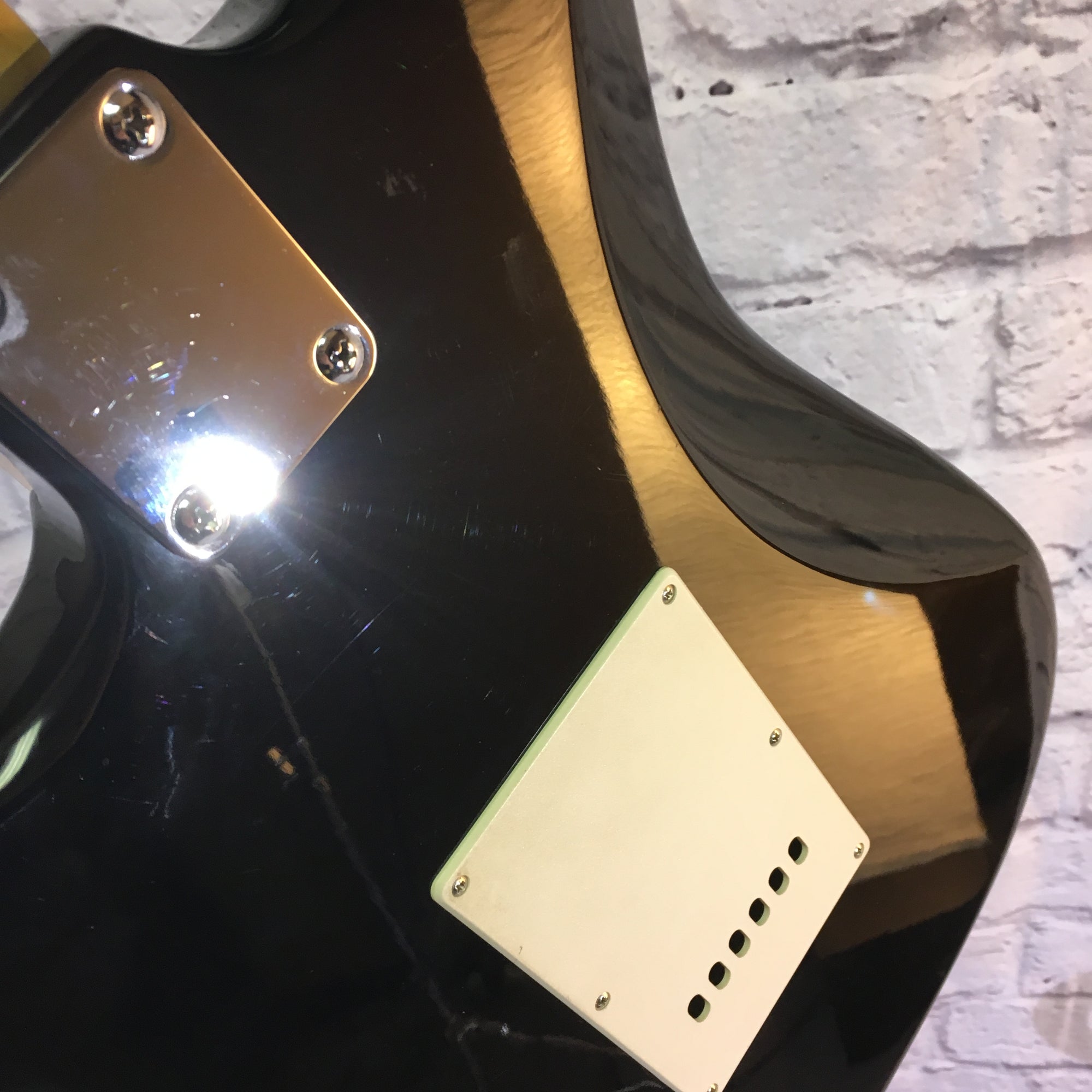 Johnson S Style Electric Guitar - Black
