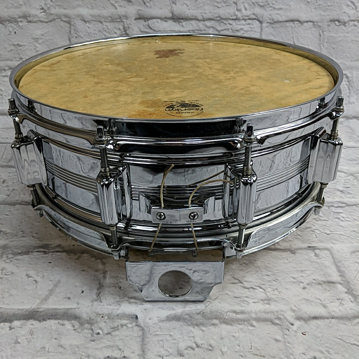 Rogers 14x5.5 Dynasonic Snare Drum Big R 1970s
