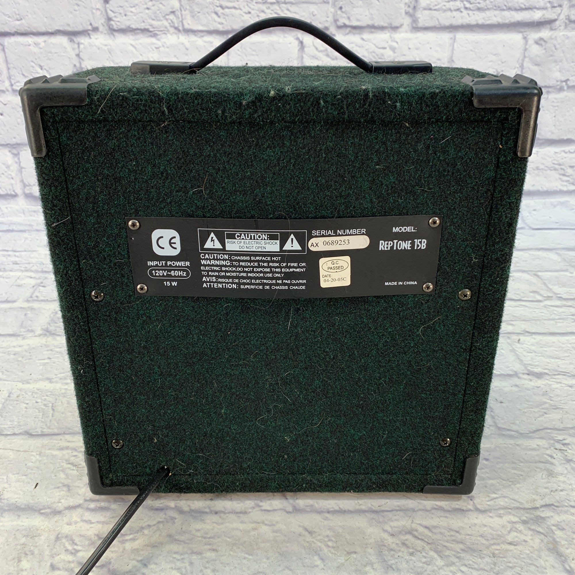 Johnson RepTone 15B Combo Bass Amplifier