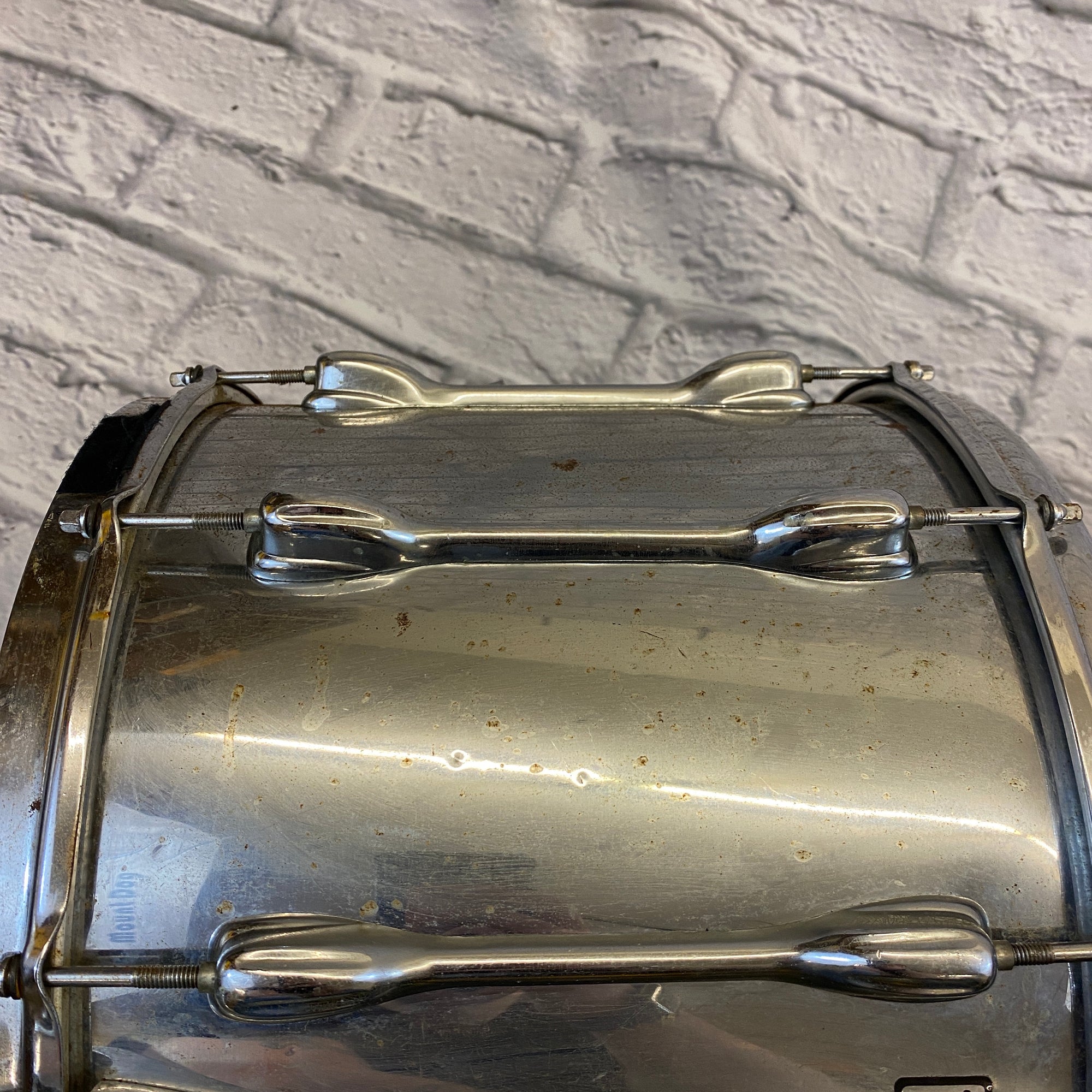 Slingerland Vintage Niles Era 15x12 TDR Marching Snare Drum - Chrome