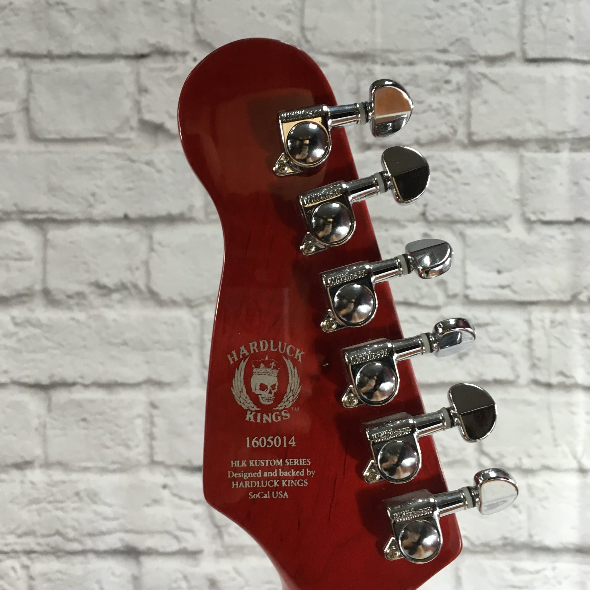 Hard Luck Kings Spider Firebird Style Guitar w/ case