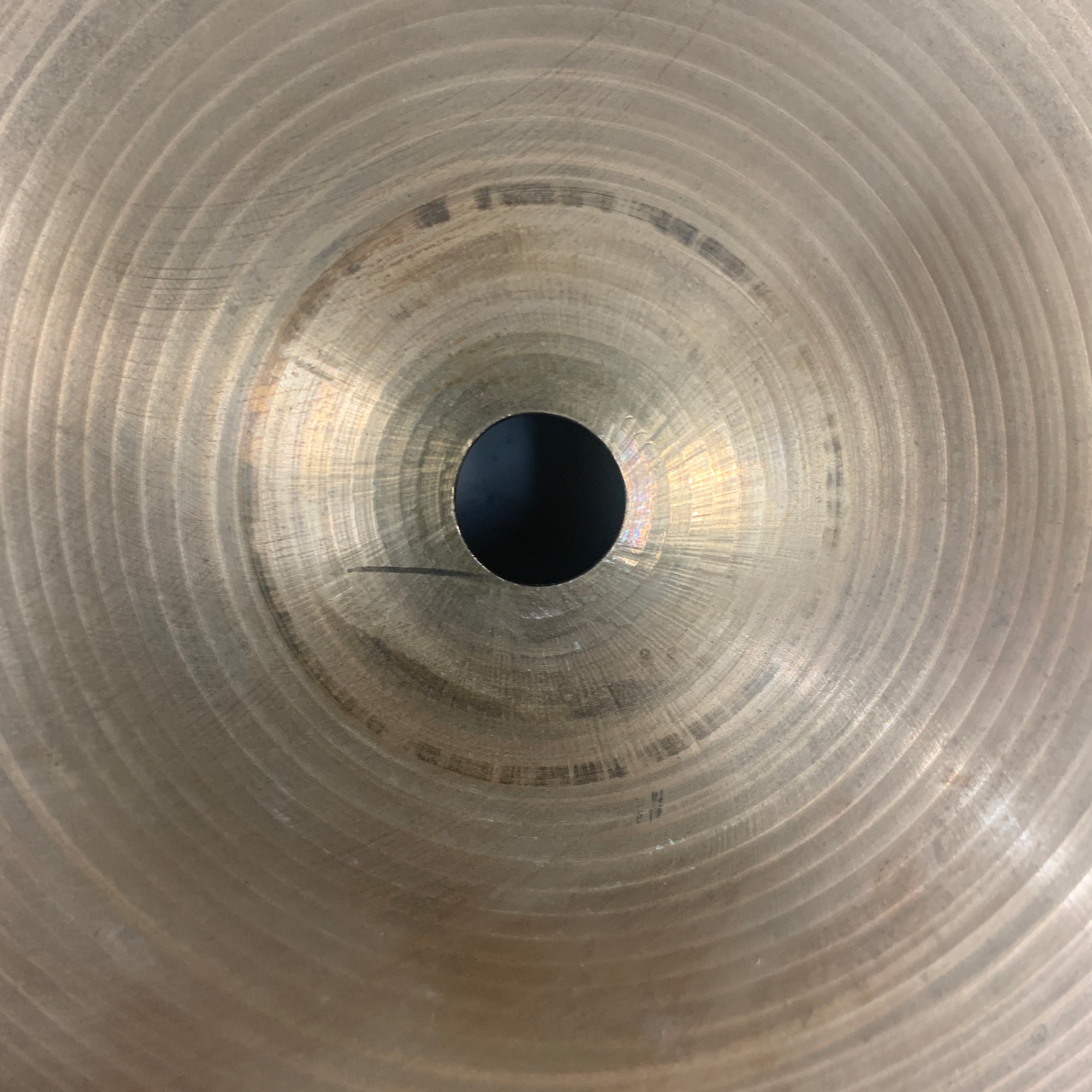 Vintage 1960s 14in Zildjian Hi Hat Cymbal Pair