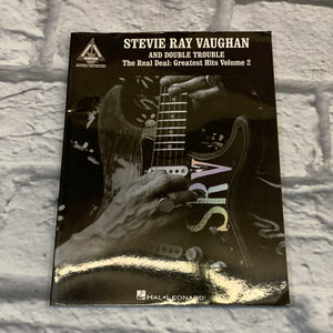 Hal Leonard Stevie Ray Vaughan The Real Deal: Greatest Hits 2 Guitar Book