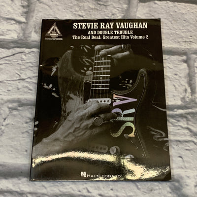 Hal Leonard Stevie Ray Vaughan The Real Deal: Greatest Hits 2 Guitar Book