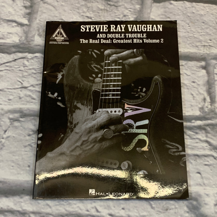 Hal Leonard Stevie Ray Vaughan The Real Deal: Greatest Hits 2 Guitar Book