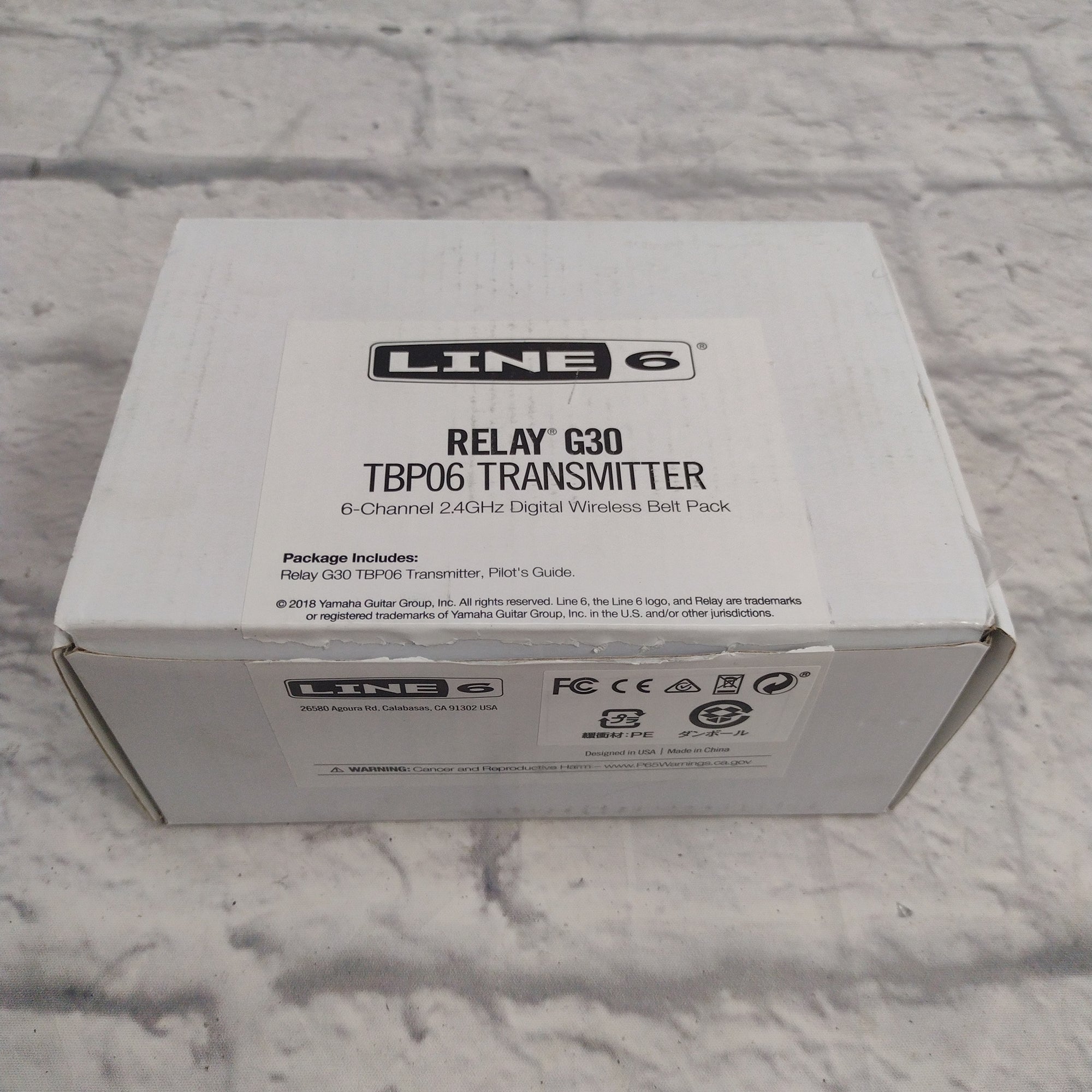 Line 6 G30 Wireless Transmitter TBP06