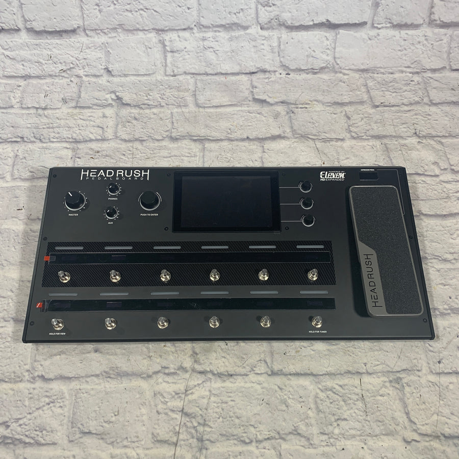 Eleven HD Expanded Headrush Multi-Effect Pedalboard w/ gig bag