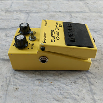 Boss Super Overdrive SD-1 with issues