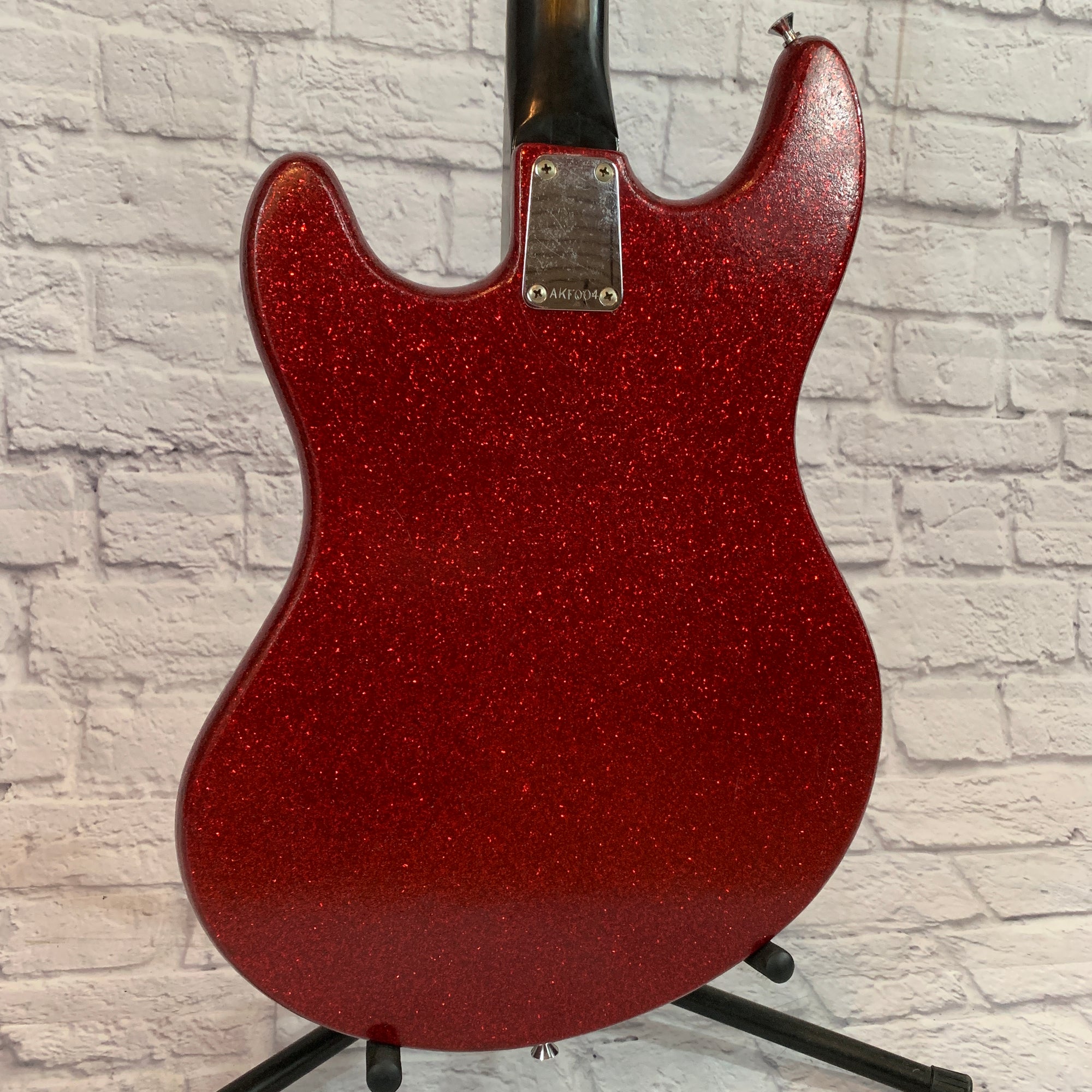 Vintage 1960's Norma EB-220 Electric Bass Ruby Sparkle