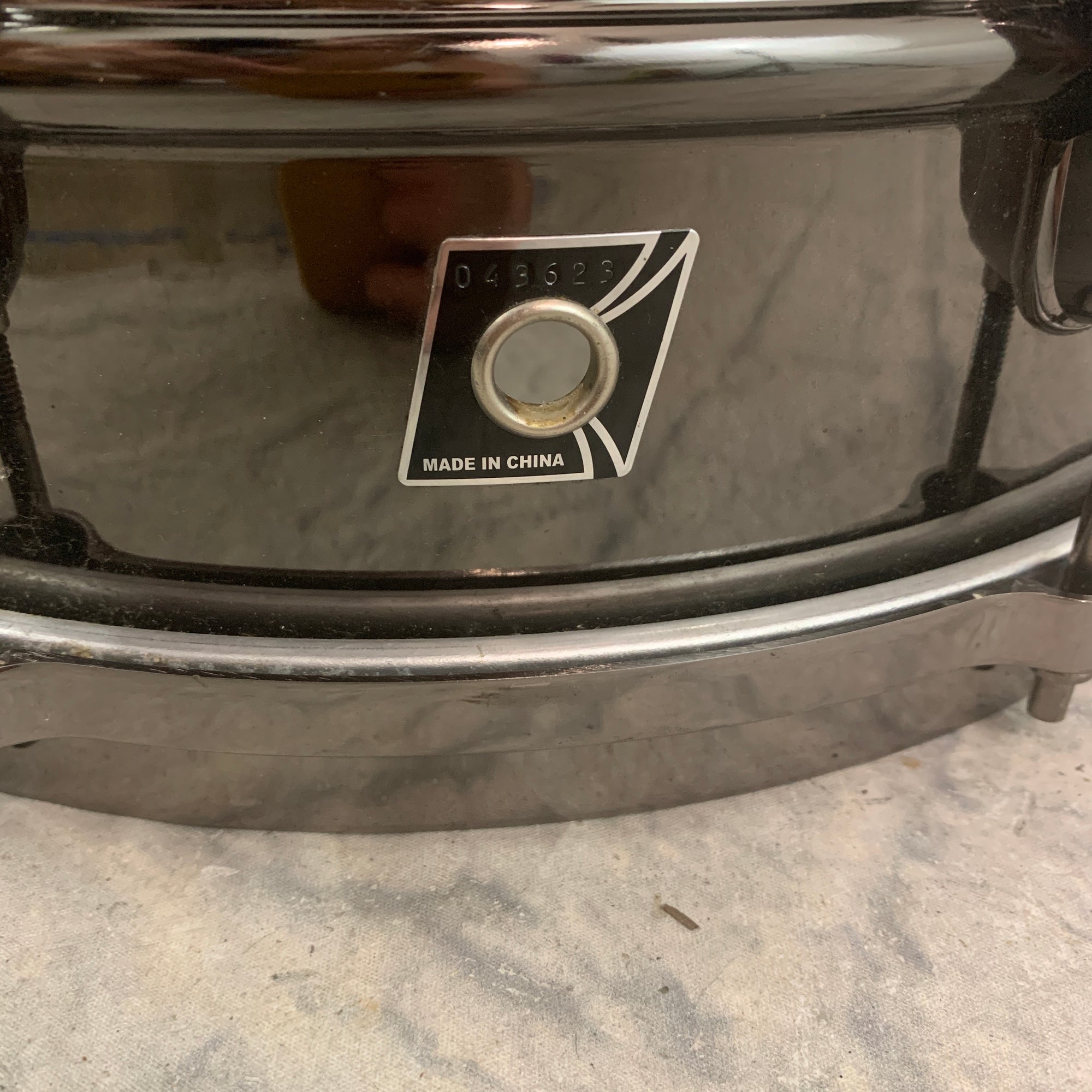 Tama Metalworks Black Nickel Steel Snare Drum 6.5" x 14" Die Cast Hoops