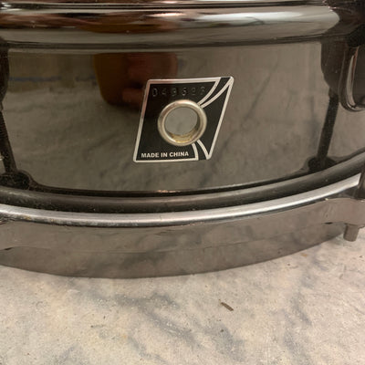 Tama Metalworks Black Nickel Steel Snare Drum 6.5" x 14" Die Cast Hoops