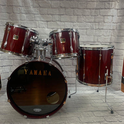 Yamaha Stage Custom 4 Piece Drum Kit Red