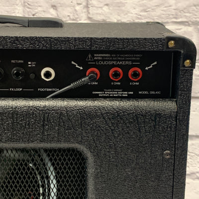 Marshall DSL 40C 40 Watt Tube Guitar Combo Amp w/ Footswitch