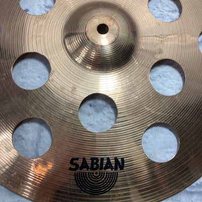 Sabian B8 Pro O-Zone 16 Crash Cymbal (cracked) - Evolution Music