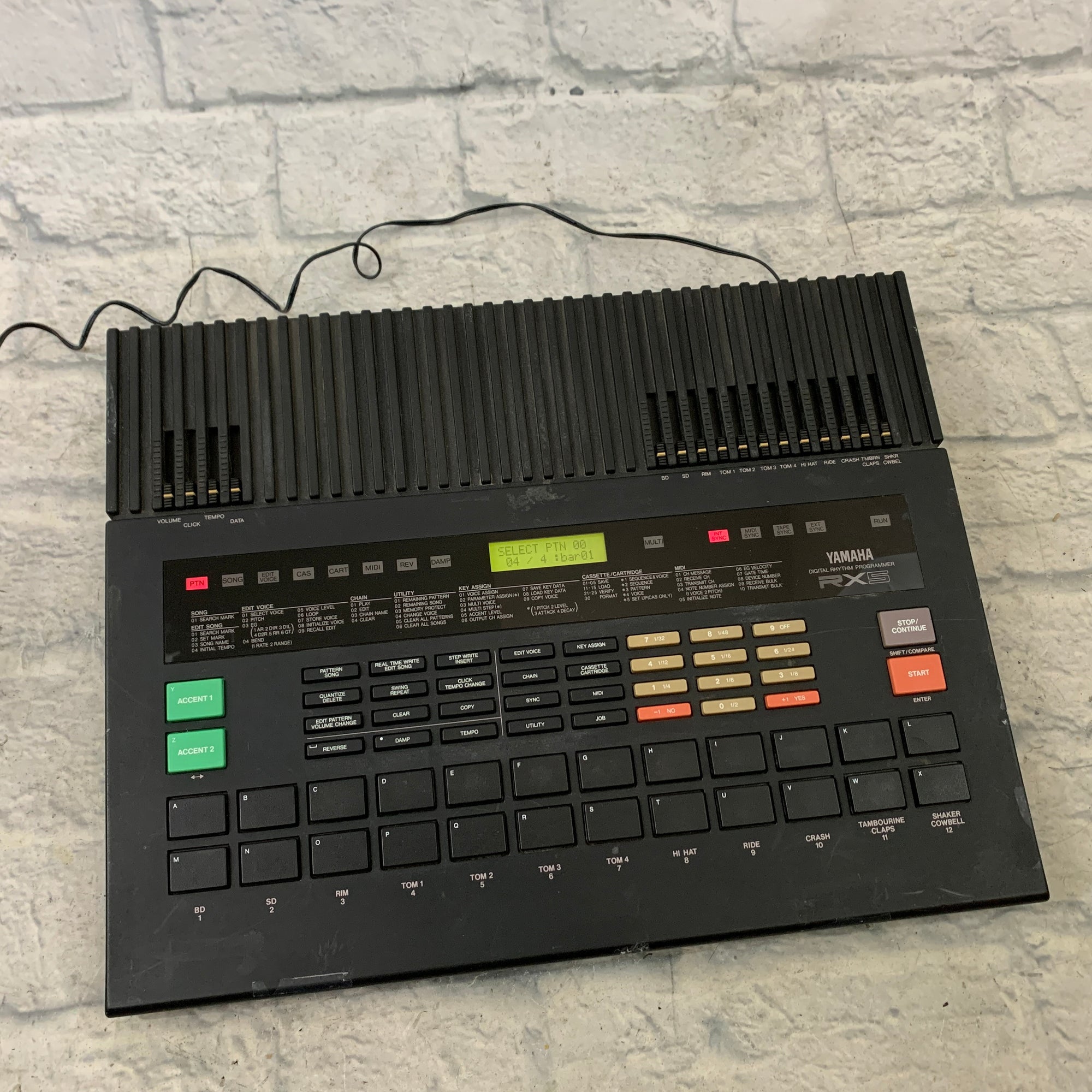 その他 YAMAHA RX5 DIGITAL RHYTHM PROGRAMMER Yamaha RX-5 Digital Rhythm Programmer Drum Machine Vintage