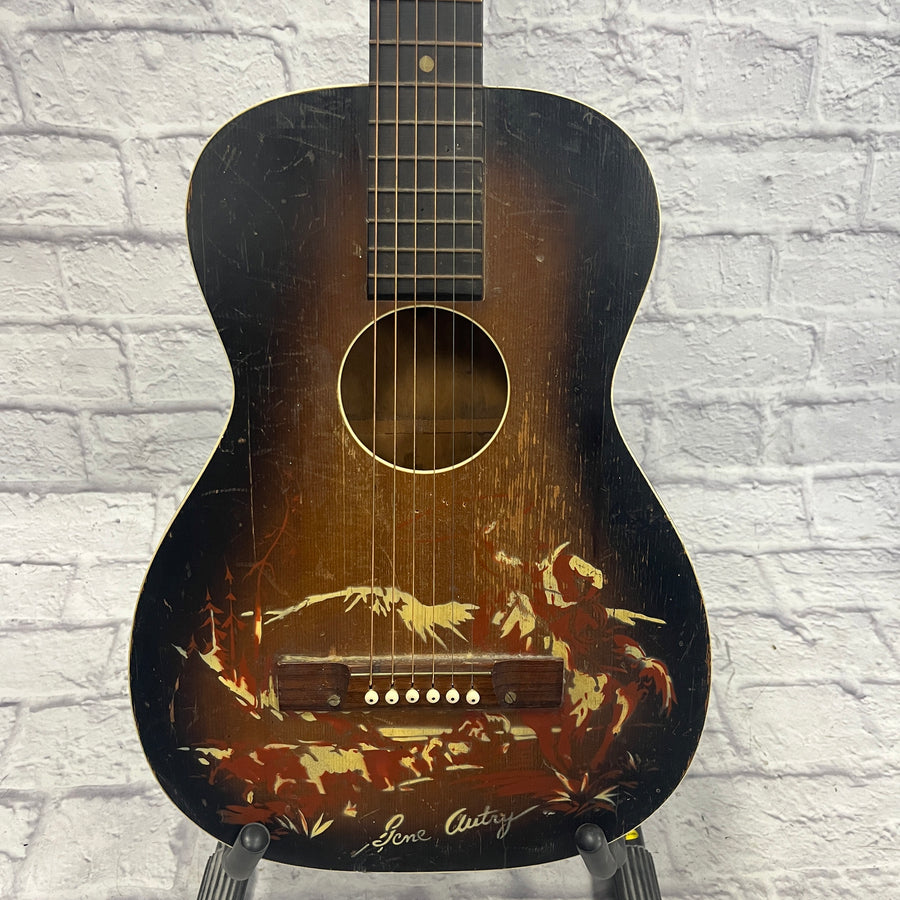 Melody Ranch Vintage Gene Autry Parlor Guitar CONSIGNMENT