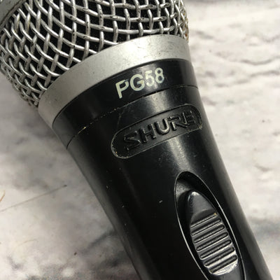 Shure PG58 Dynamic Vocal Microphone