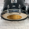 Vintage 1970s Slingerland 4 pc Drum Set Black