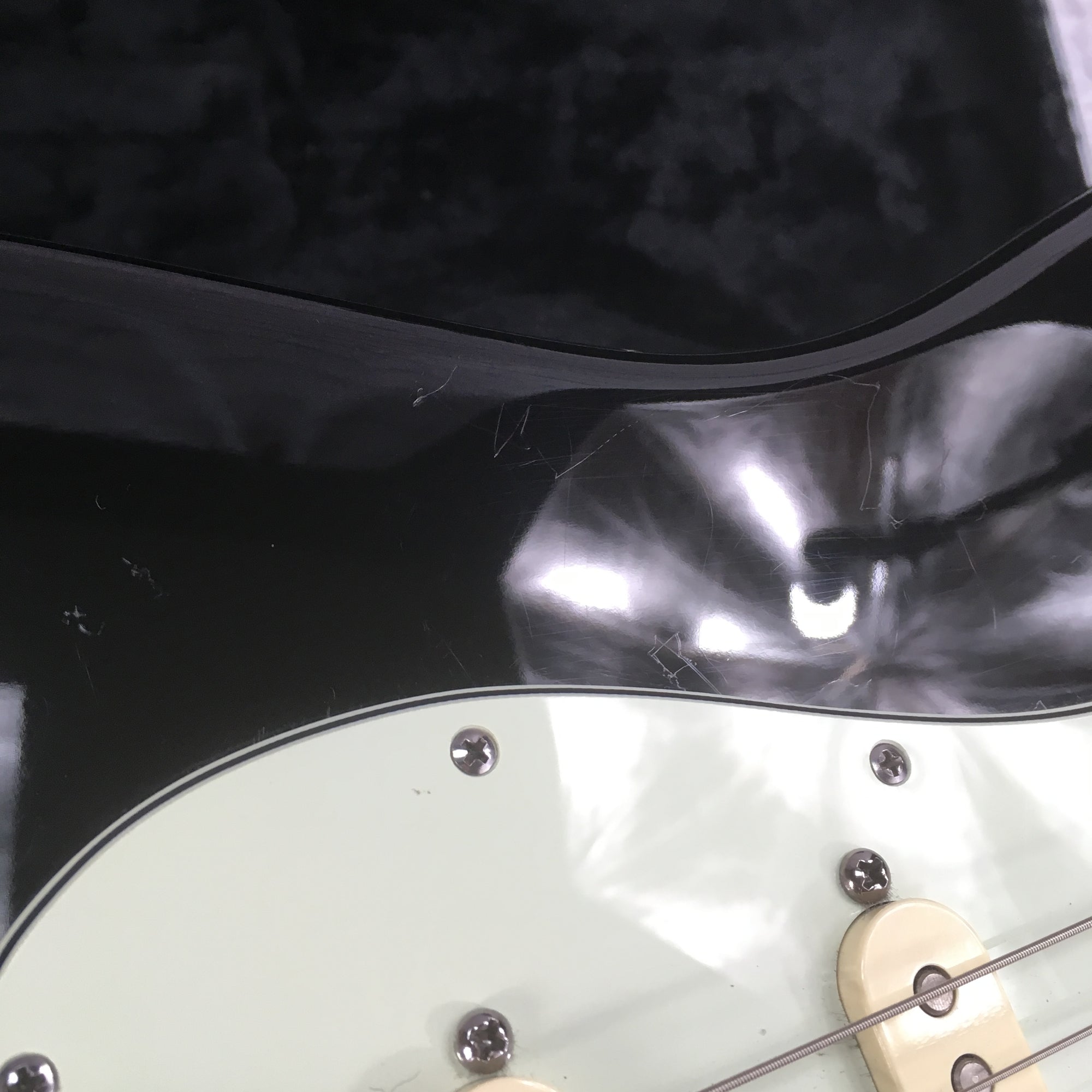 Fender Black USA Stratocaster w/ Hard Case