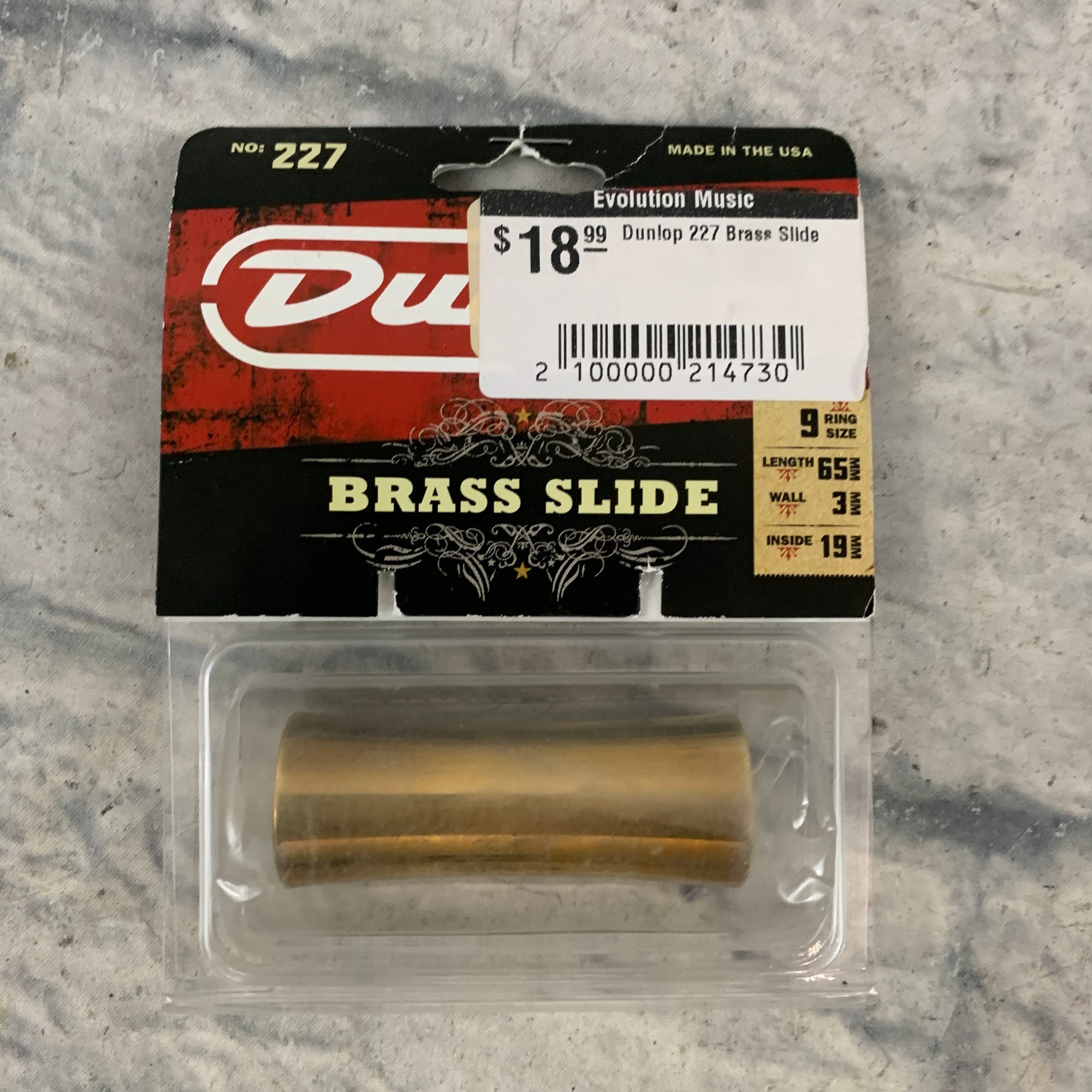 Dunlop 227 Brass Slide