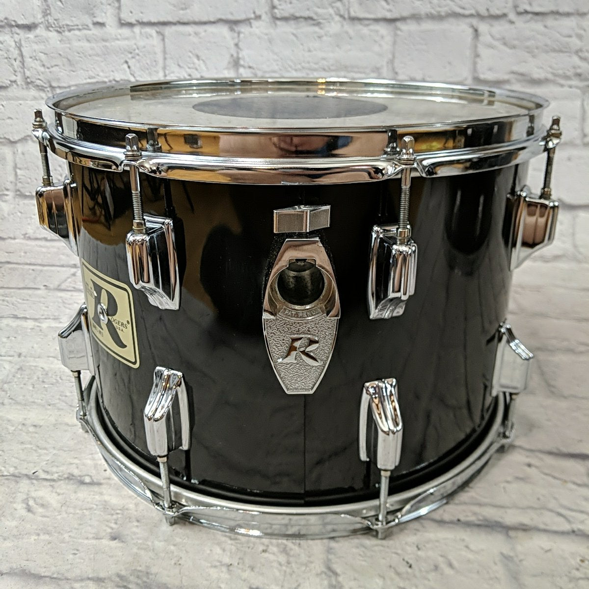 Vintage 1970s Rogers Big R Tom Pair