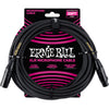 Ernie Ball XLR Microphone Cable - Black 25 ft.