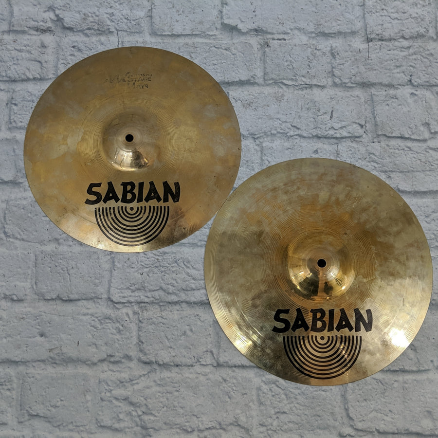 Sabian 14" AAX Stage Hi-Hat (Pair)