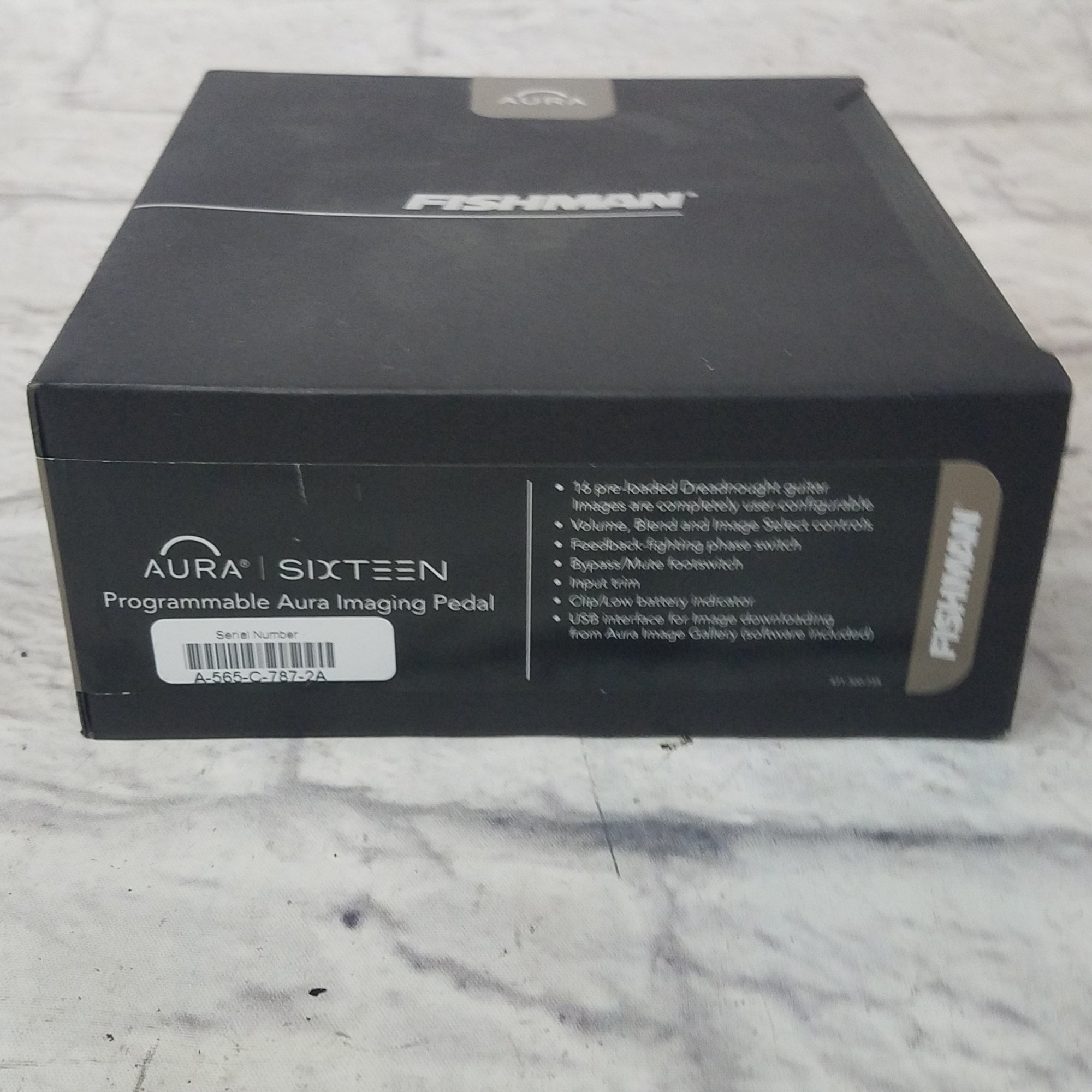 Fishman Aura Sixteen Programmable Imaging Pedal | Sweetwater