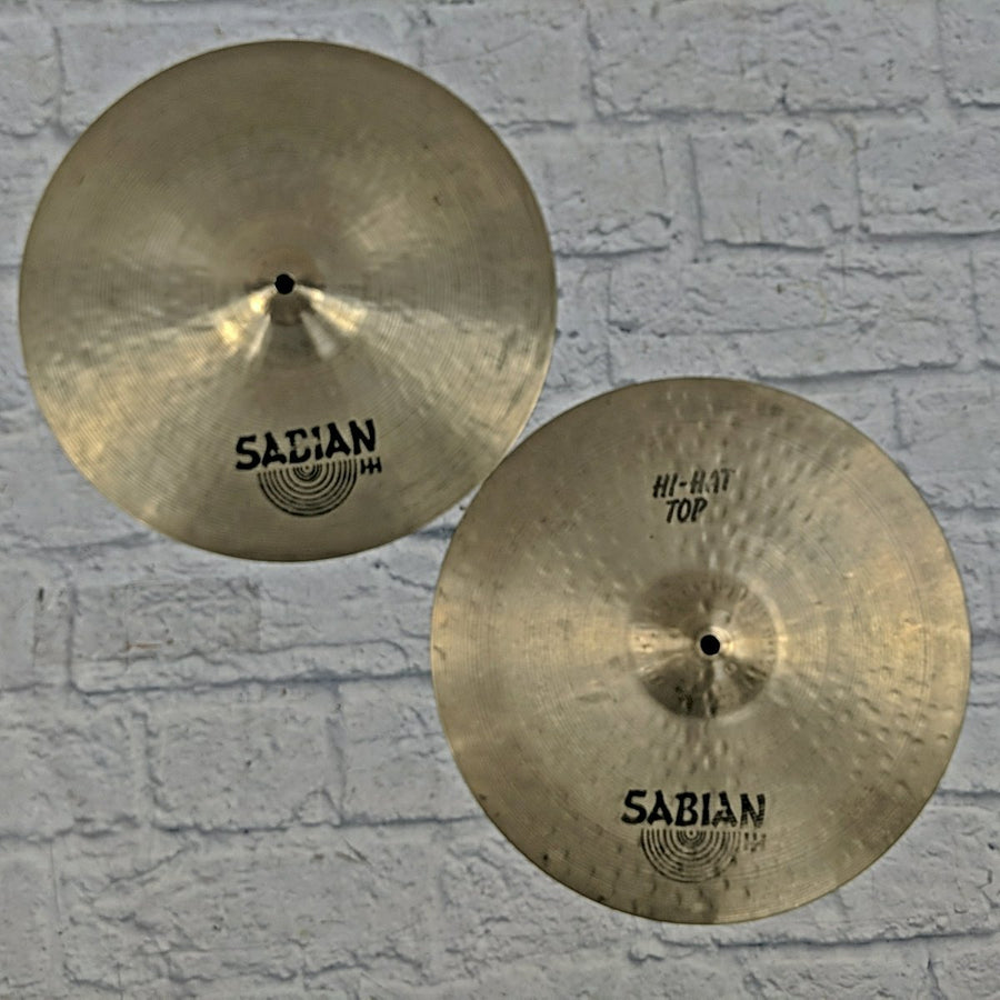 Sabian Vintage 1980s 14 HH Hi Hat Cymbal Pair