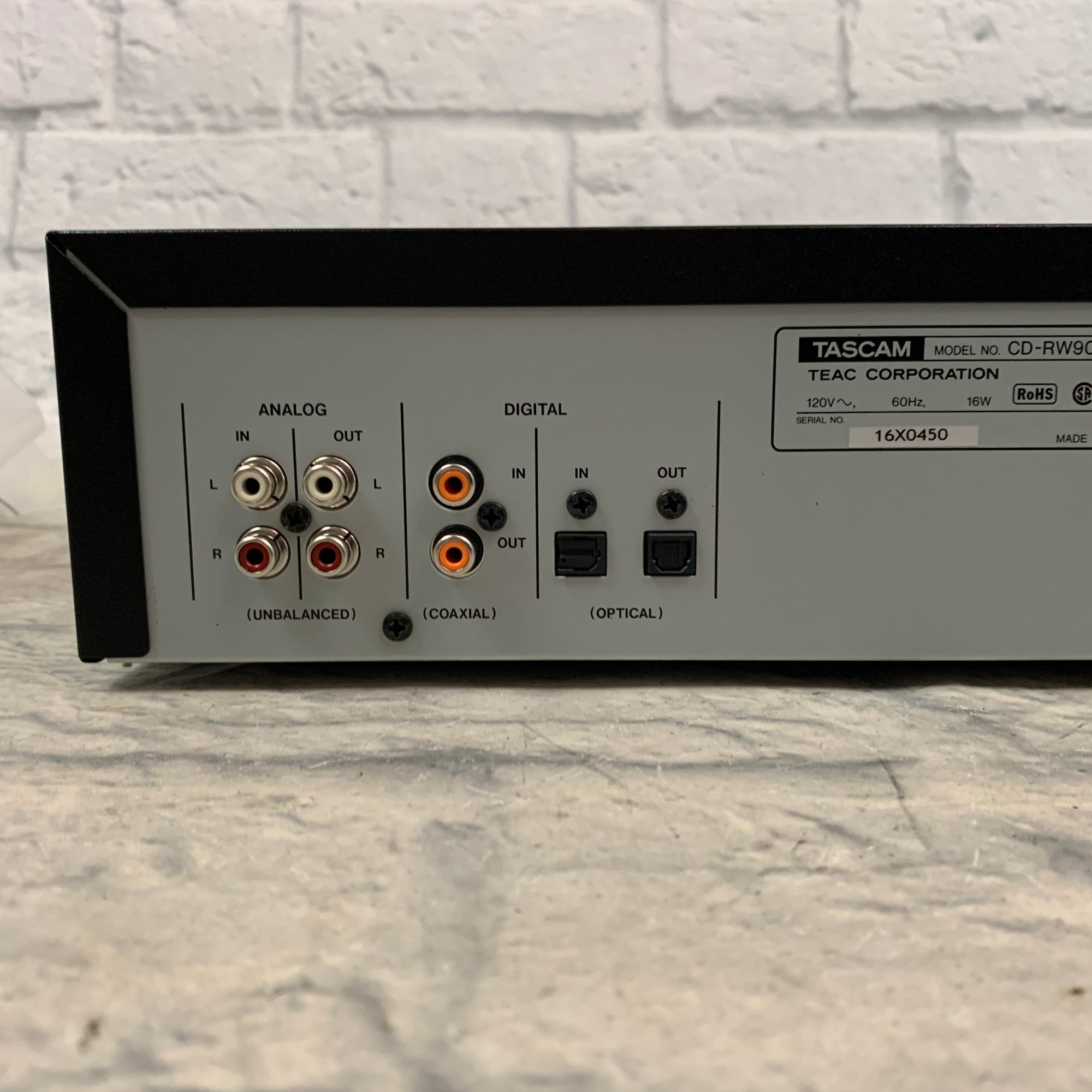 Tascam CD-RW900MKII CD Recorder/Player - New Old Stock!