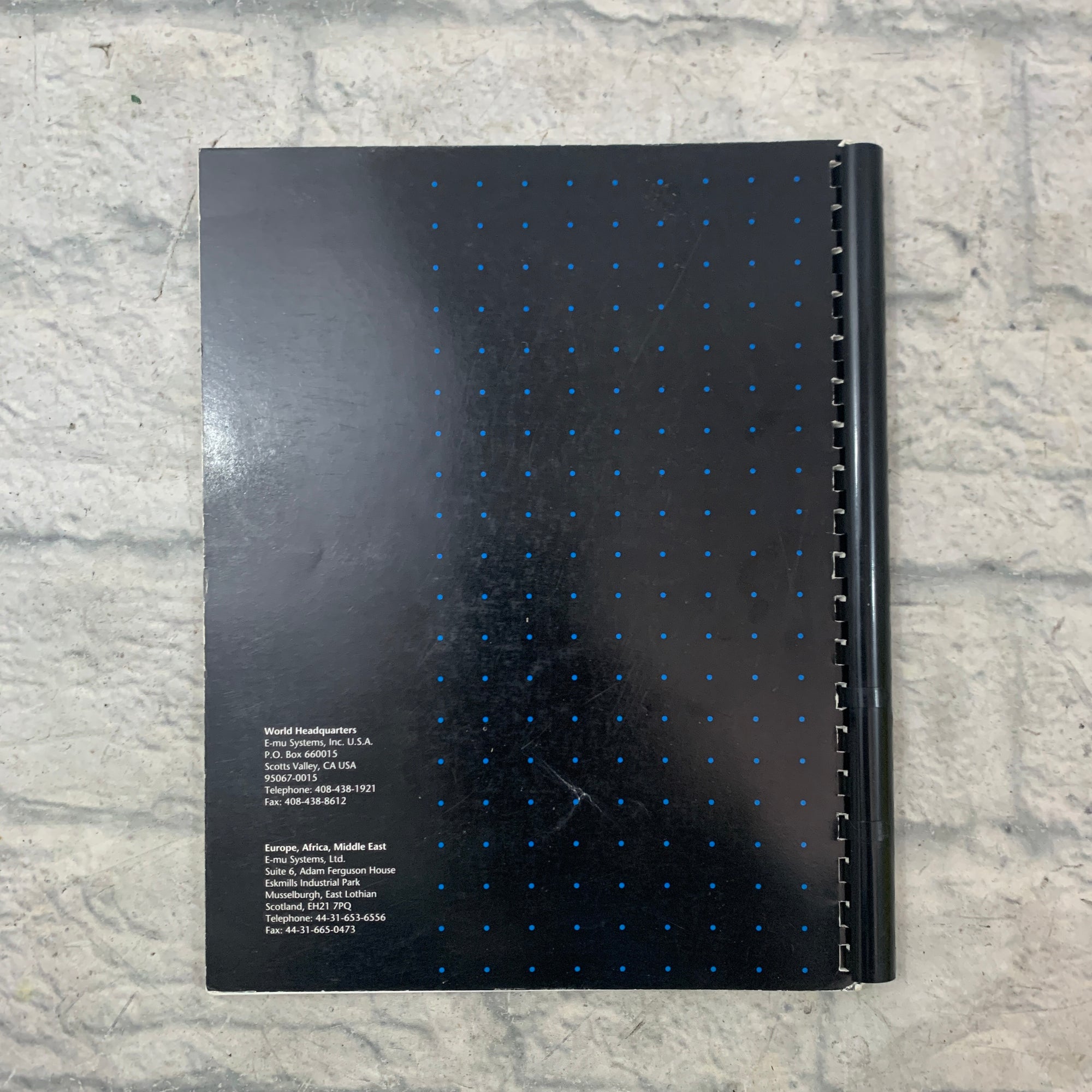 E-Mu Vintage Keys Operation Manual