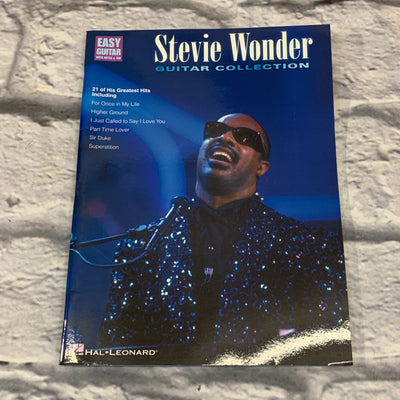 Hal Leonard Stevie Wonder Guitar Collection Tab Book